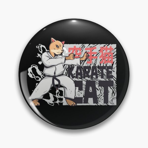 Item preview, Karate cat martial arts designed and sold by ElBeDesigns.
