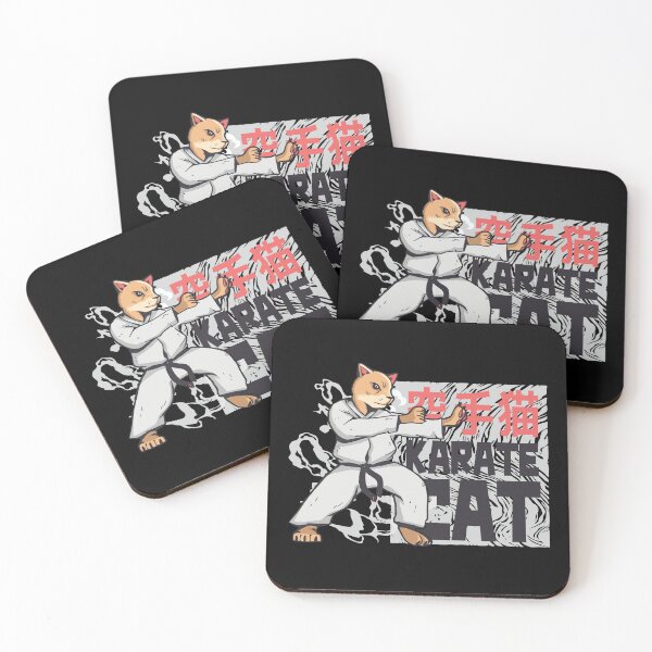 Item preview, Karate cat martial arts designed and sold by ElBeDesigns.