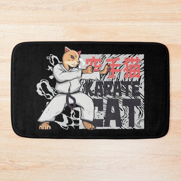 Item preview, Karate cat martial arts designed and sold by ElBeDesigns.