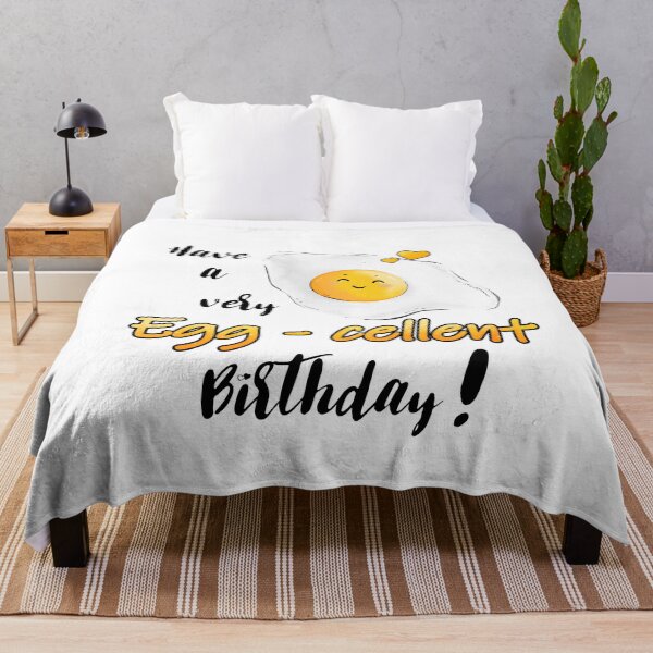 Item preview, Have a very Eggcellent birthday designed and sold by MarinaBDesigns.