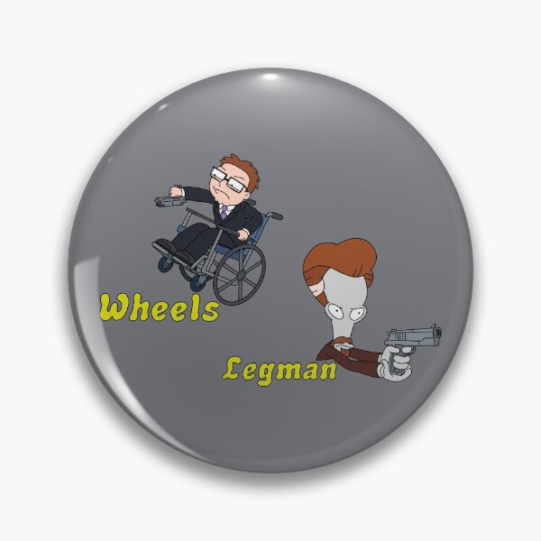 Item preview, American Dad Wheels and the Legman designed and sold by thebcarts.