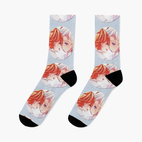 Item preview, The Promised Neverland Norman and Emma Pop Circle designed and sold by thePeachPit.