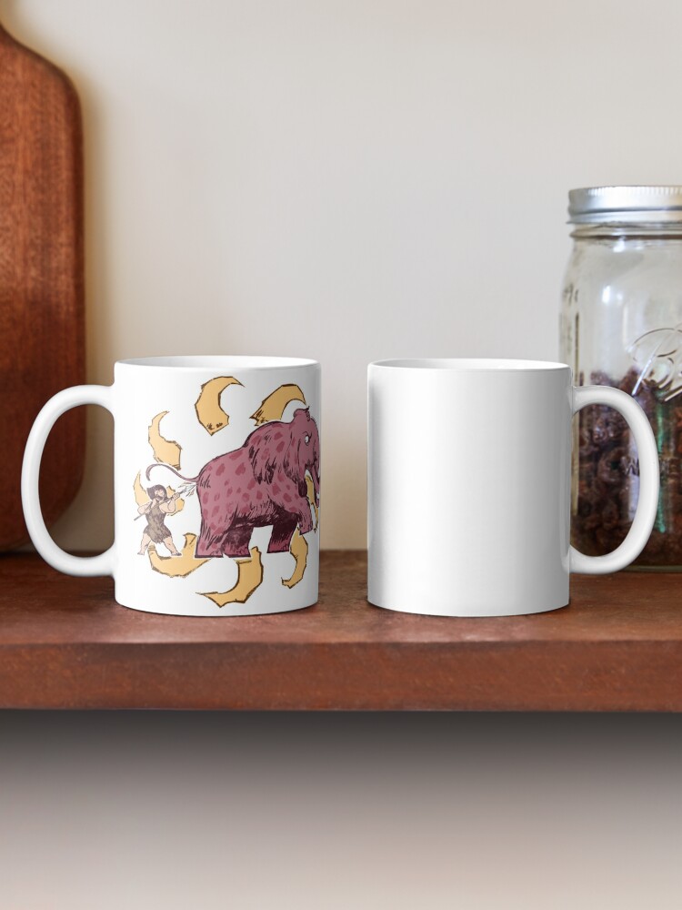 Coffee Mug, UPickVG 5 Mammoth by Fusspot designed and sold by UPickVG
