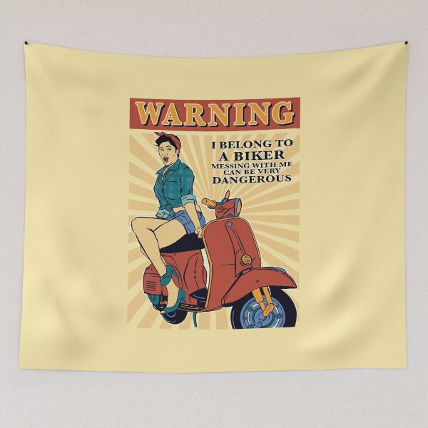 Item preview, Warning, I belong to a biker designed and sold by IcalsaidArt.