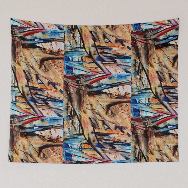 Item preview, Abstract runaway of paint spills designed and sold by TitaCris.