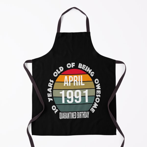 Artikelvorschau, 30 Jahre alt April 1991 QUARANTIERTER GEBURTSTAG 30 .; Klassisches T-Shirt zum Geburtstag entworfen und verkauft von bigfamilytee.