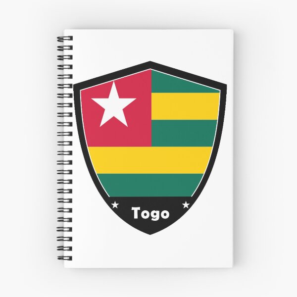 Artikelvorschau, Togo Flaggenabzeichen entworfen und verkauft von Gina-Driada.