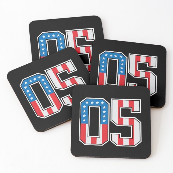 Item preview, Vintage Number 5 American Classy Number five United States Flag designed and sold by Urosek.