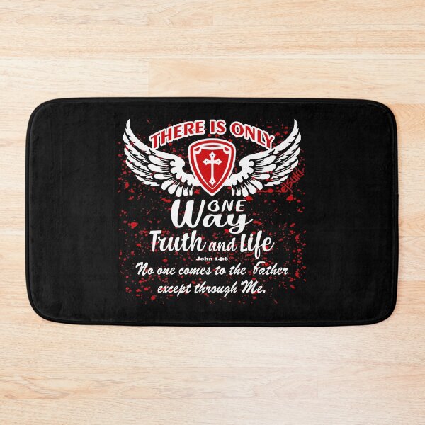 Item preview, THERE IS ONLY ONE WAY TRUTH LIFE Bible Christian design designed and sold by ej-sulu.