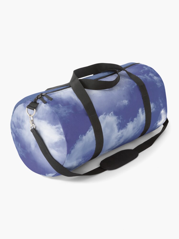 White Cloud with Blue Sky Fresh Duffle Bag by Buzzzzz8484