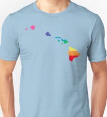 rainbow hawaii Unisex T-Shirt