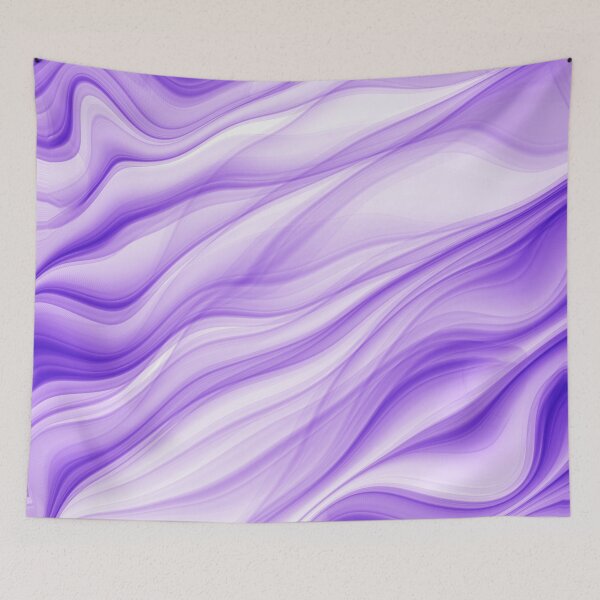 Item preview, Purple Waves  designed and sold by Printedarts.