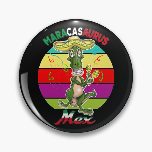 Item preview, Cinco De Mayo Funny Dinosaur Fiesta Party Sombrero Maracas  designed and sold by Status71.