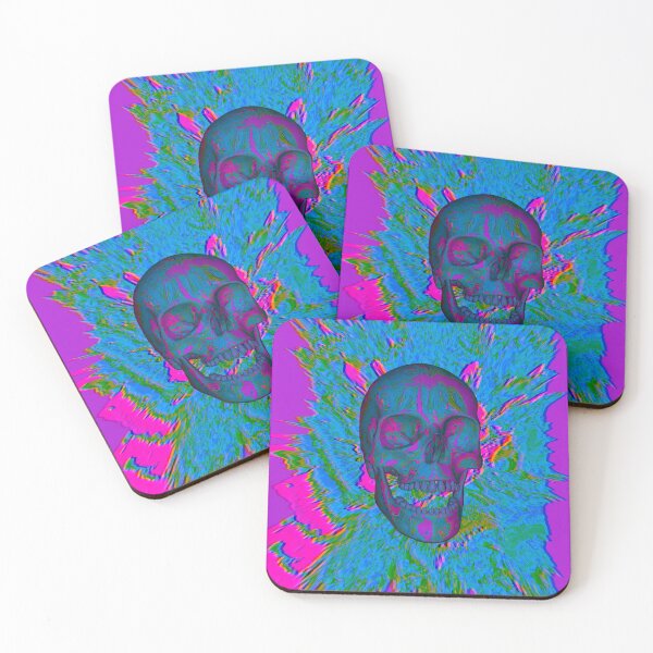 Item preview, Glitch Skull designed and sold by ArtsyPrincess.