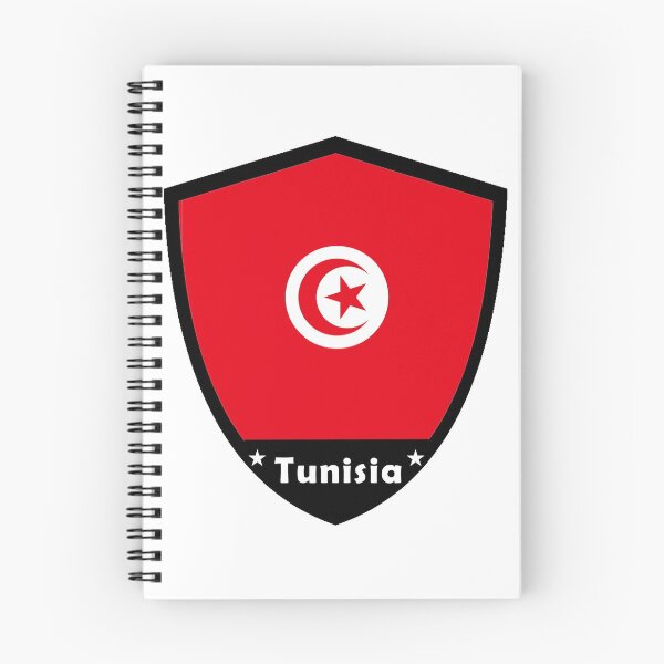 Item preview, Tunisia Flag Badge designed and sold by Gina-Driada.