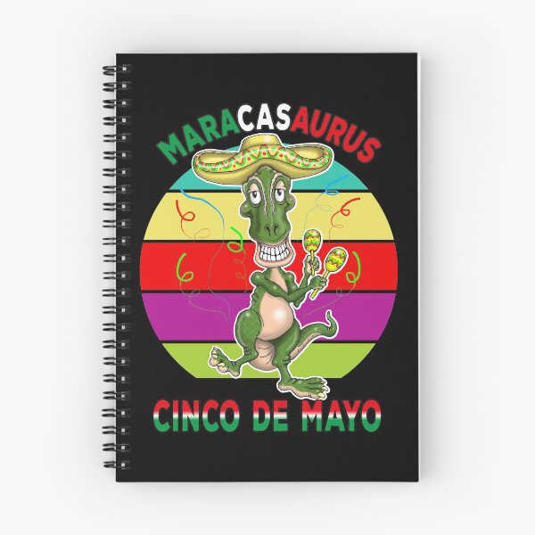 Item preview, Cinco De Mayo Funny Dinosaur Fiesta Party Sombrero Maracas  designed and sold by Status71.