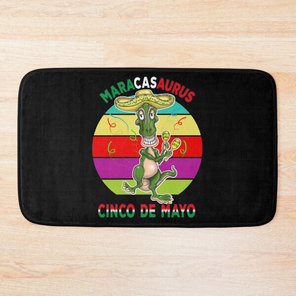 Item preview, Cinco De Mayo Funny Dinosaur Fiesta Party Sombrero Maracas  designed and sold by Status71.