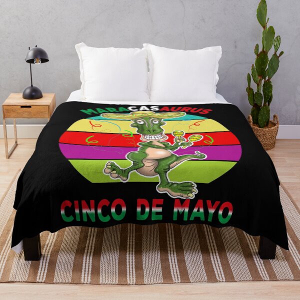 Item preview, Cinco De Mayo Funny Dinosaur Fiesta Party Sombrero Maracas  designed and sold by Status71.