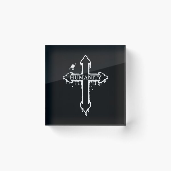 Item preview, "Humanity" cross designed and sold by creativeNF.