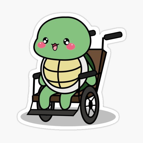 OTDUDE FUNctional Friends Turtle Sticker