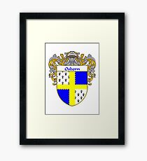 Osborn Coat of Arms / Osborn Family Crest Framed Print