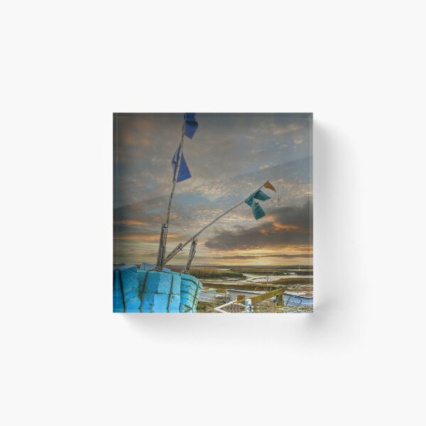 Item preview, Crab Pots Brancaster Staithe Norfolk Sunset designed and sold by Jim Key.