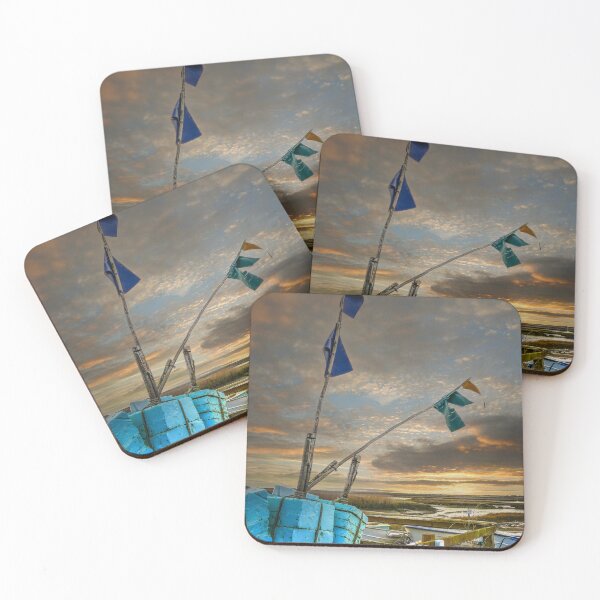 Item preview, Crab Pots Brancaster Staithe Norfolk Sunset designed and sold by Jim Key.