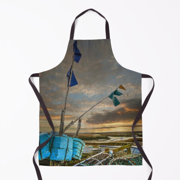 Item preview, Crab Pots Brancaster Staithe Norfolk Sunset designed and sold by Jim Key.