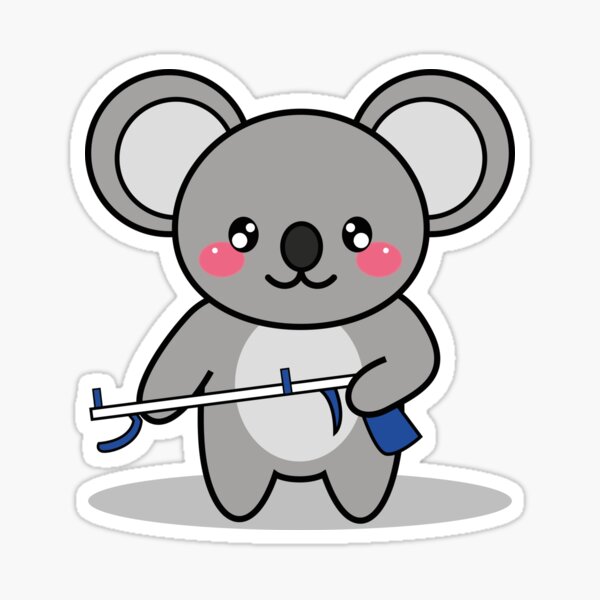 OTDUDE FUNctional Friends Koala Sticker