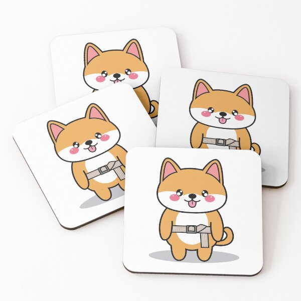 Item preview, OTDUDE FUNctional Friends Shiba Inu designed and sold by otdude.