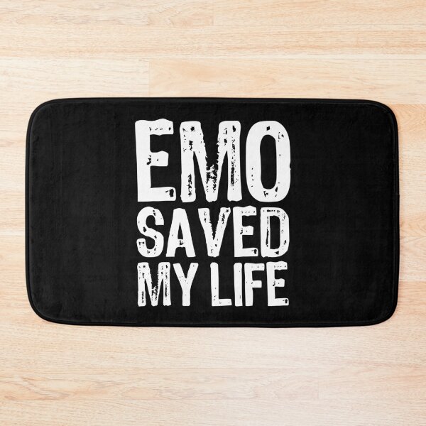 Item preview, Emo Saved My Life designed and sold by The "I Love Everything" Shop.