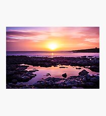 Sunset Photographic Print