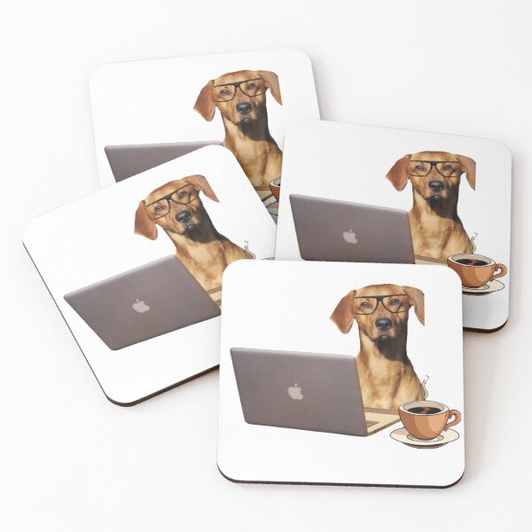 Item preview, Funny Dog Reading designed and sold by nuvalonstyles.