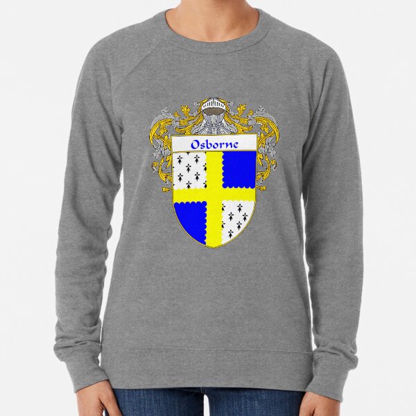 Osborne Coat of Arms / Osborne Family Crest Lightweight Sweatshirt