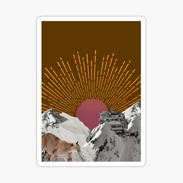 Item preview, Snowy Mountainscape Brown designed and sold by Kat-Mir.