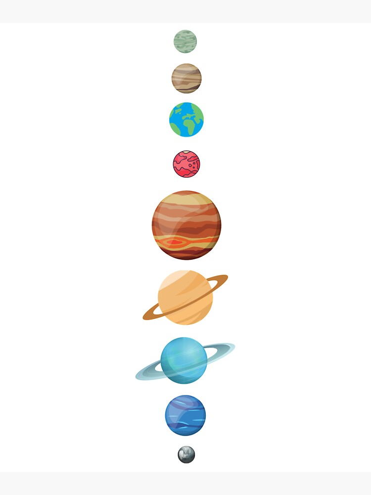 Thumbnail 5 of 5, Tote Bag, Planets Colour designed and sold by Sully70.