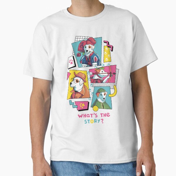 Item preview, What's the Story, Wishbone? // Tv Show, 90s, Jack Russell designed and sold by Geekydog.