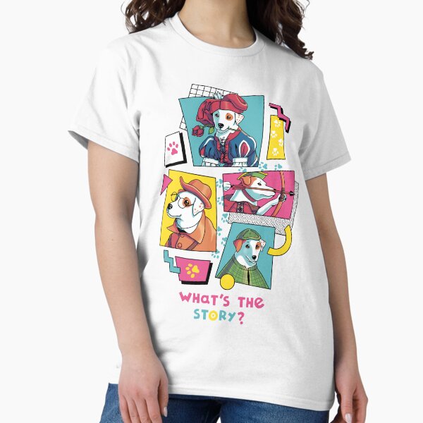 Item preview, What's the Story, Wishbone? // Tv Show, 90s, Jack Russell designed and sold by Geekydog.