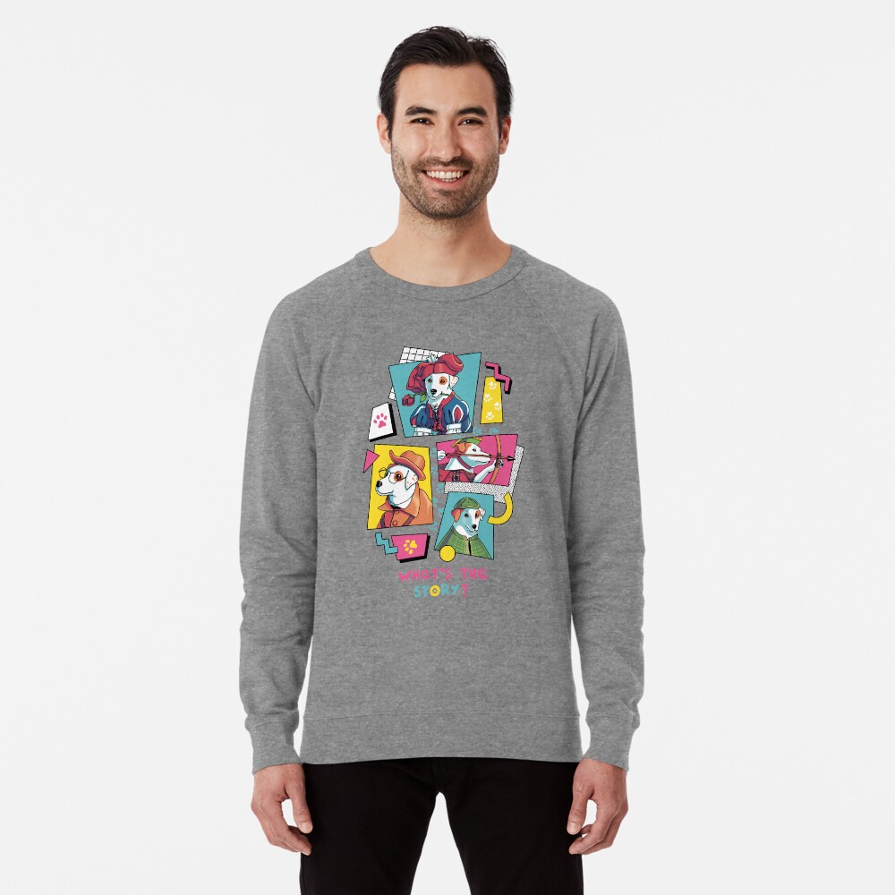 Vista previa del artículo con la obra «Sudadera ligera», diseñado y vendido por Geekydog.