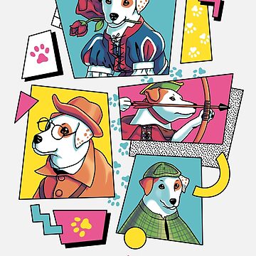 Imagen de la obra ¿Cuál es la historia, Wishbone? // Programa de televisión, Años 90, Jack Russell de Geekydog