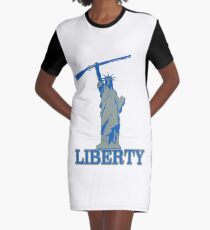 Liberty pro 2A Graphic T-Shirt Dress