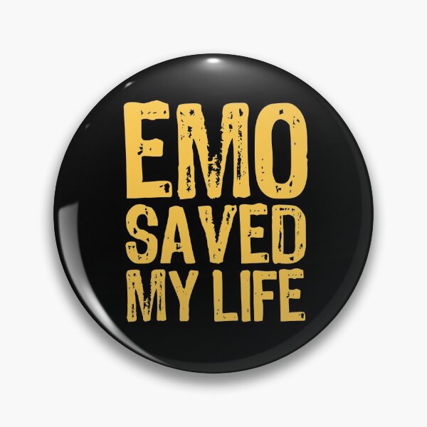 Item preview, Emo Saved My Life designed and sold by The "I Love Everything" Shop.