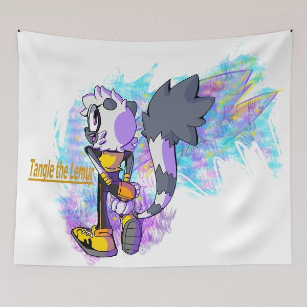 Item preview, Tangle the Lemur (Blue Aura) designed and sold by T-Draguuno.
