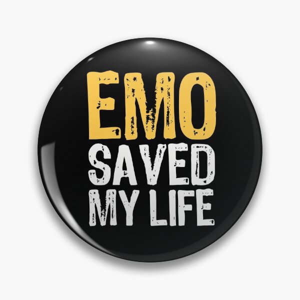 Item preview, Emo Saved My Life designed and sold by The "I Love Everything" Shop.