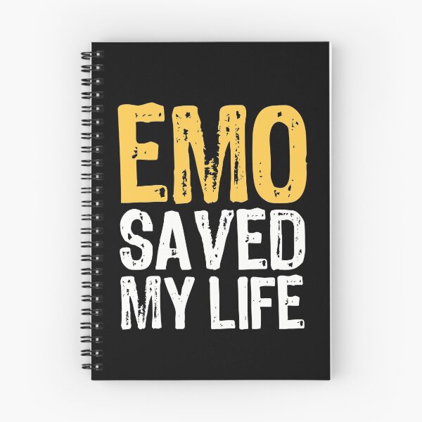 Item preview, Emo Saved My Life designed and sold by The "I Love Everything" Shop.