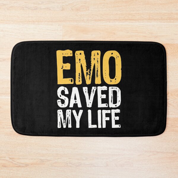 Item preview, Emo Saved My Life designed and sold by The "I Love Everything" Shop.