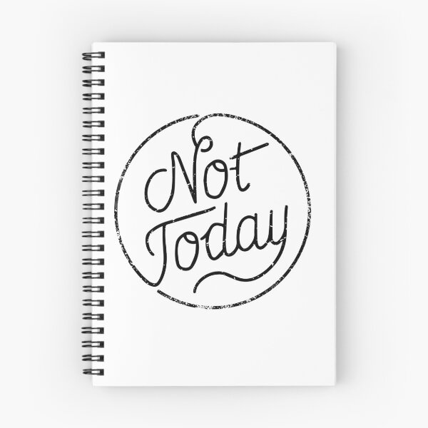 Item preview, Not today (black) designed and sold by chillstudio.