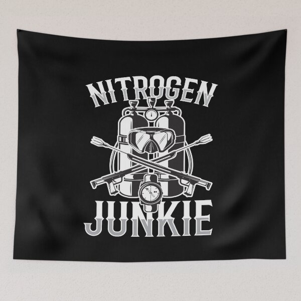 Item preview, Nitrogen Junkie Dive Diver designed and sold by MooonTees.