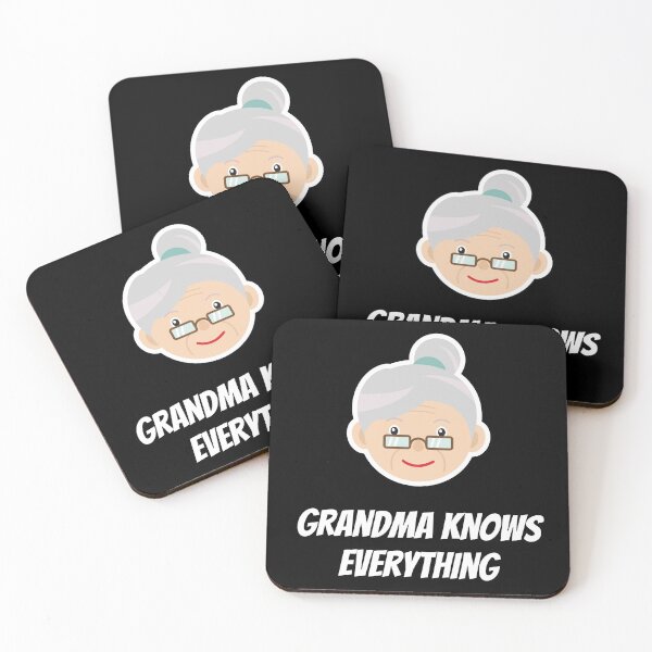 Item preview, grandma knows everything designed and sold by Zaibo.