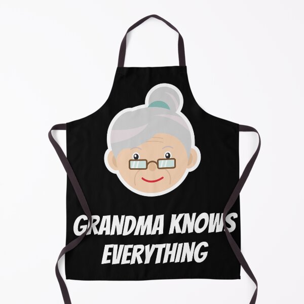 Item preview, grandma knows everything designed and sold by Zaibo.